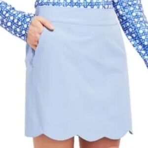 Vineyard Vines Solid Scallop 17” Active Skirt/ Skort